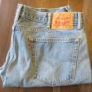 Vintage Levi Jean Denim Wrangler Levi 501 505 USA